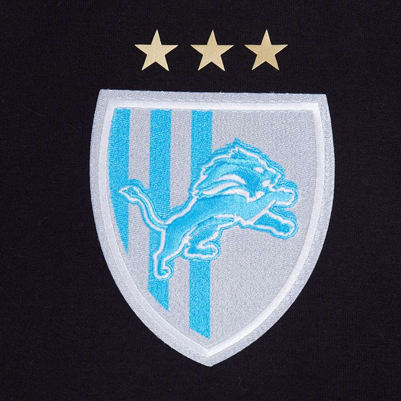 Chamarra Detroit Lions Ultras Dbl Pro Standard Negro