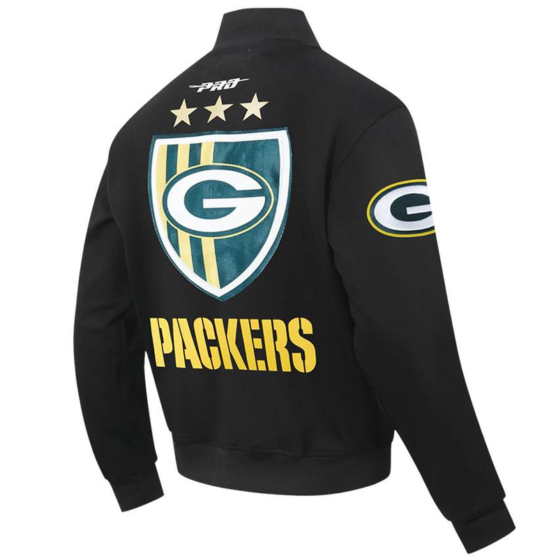 Chamarra Green Bay Packers Ultras Dbl Pro Standard Negro
