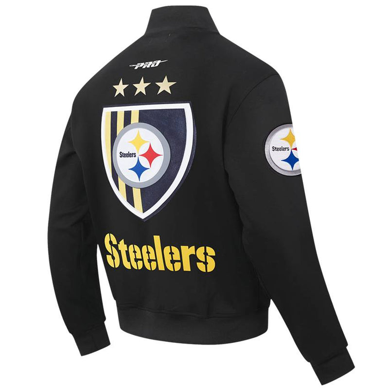 Chamarra Pittsburgh Steelers Ultras Dbl Pro Standard Negro