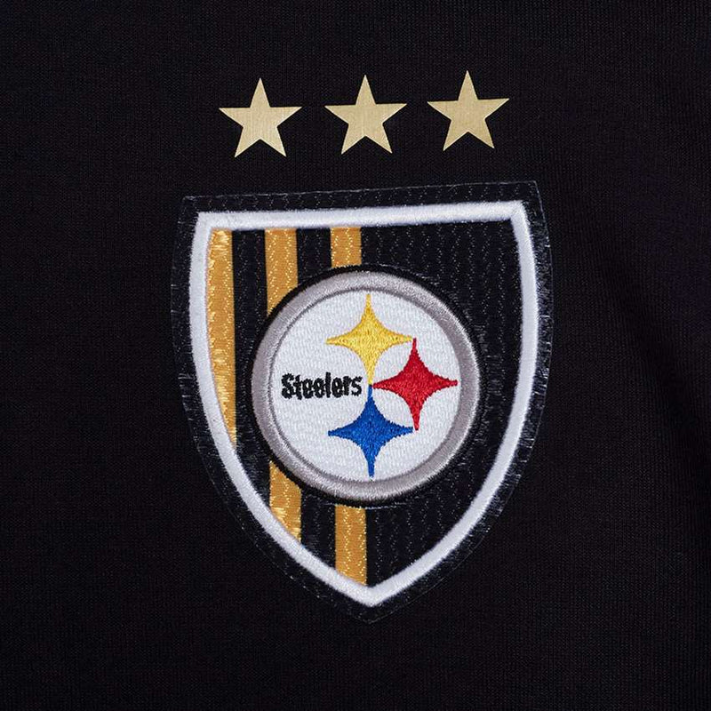 Chamarra Pittsburgh Steelers Ultras Dbl Pro Standard Negro