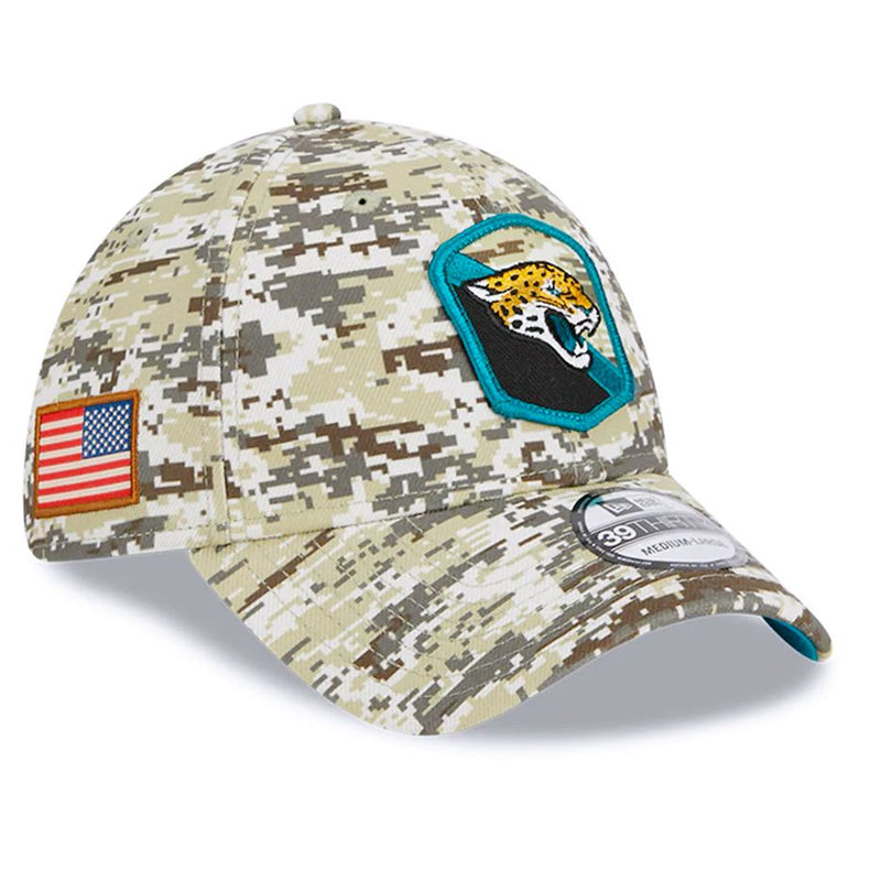 Gorra 39THIRTY Jacksonville Jaguars Salute to Service 2023 New Era Camuflaje