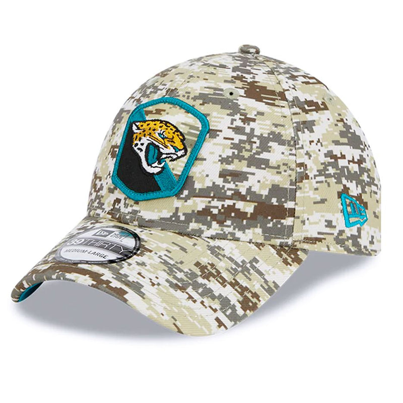Gorra 39THIRTY Jacksonville Jaguars Salute to Service 2023 New Era Camuflaje