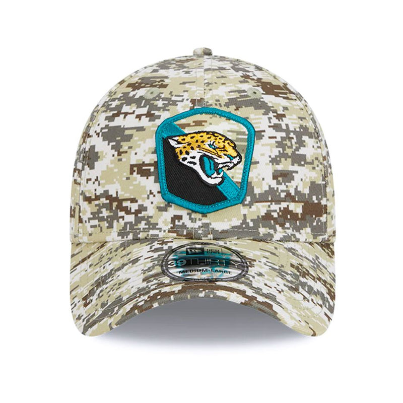 Gorra 39THIRTY Jacksonville Jaguars Salute to Service 2023 New Era Camuflaje