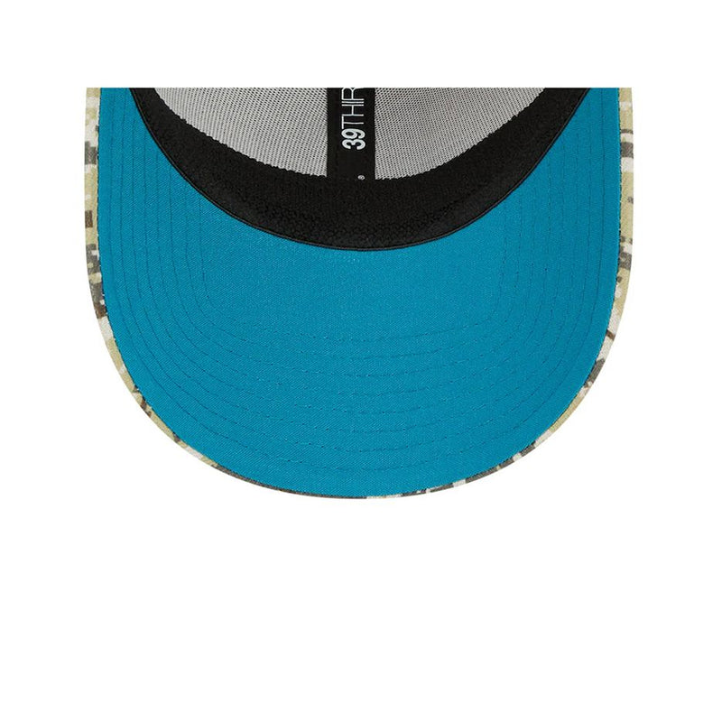 Gorra 39THIRTY Jacksonville Jaguars Salute to Service 2023 New Era Camuflaje