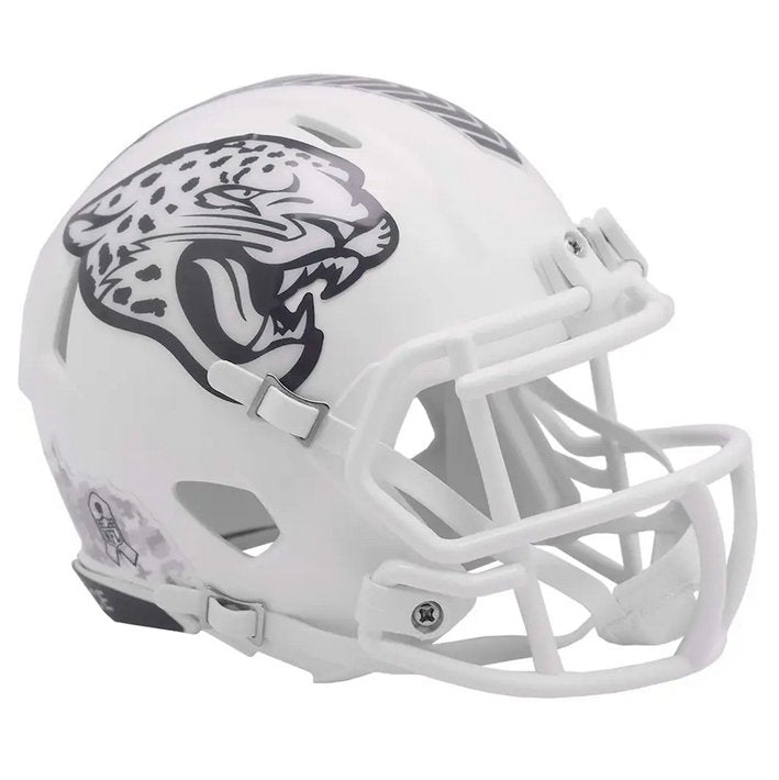 Minicasco Jacksonville Jaguars Speed Salute to Service 2024 Riddell