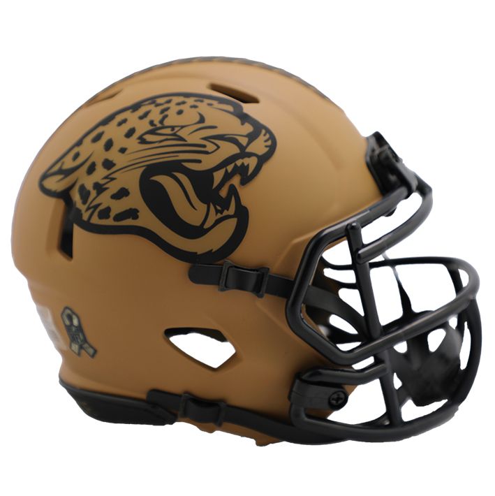 Minicasco Jacksonville Jaguars Speed Salute to Service 2023 Riddell