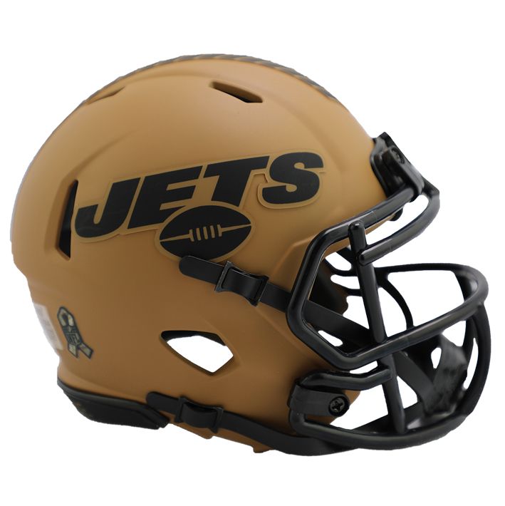Minicasco New York Jets Speed Salute to Service 2023 Riddell