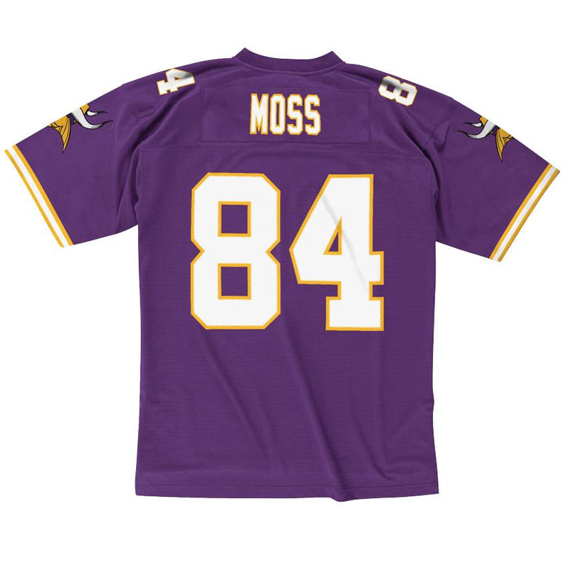Jersey Minnesota Vikings Moss Mitchell & Ness Hombre