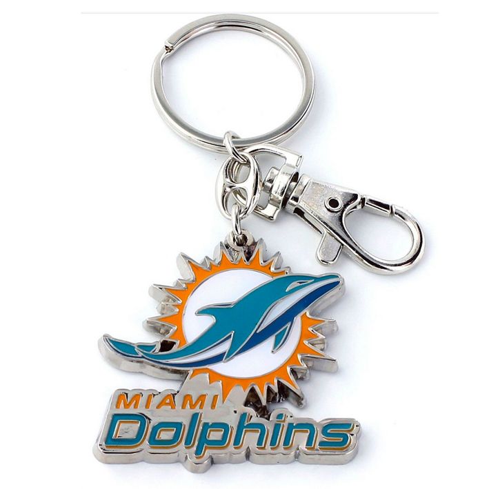Llavero Miami Dolphins Keyring Heavyweight Aminco