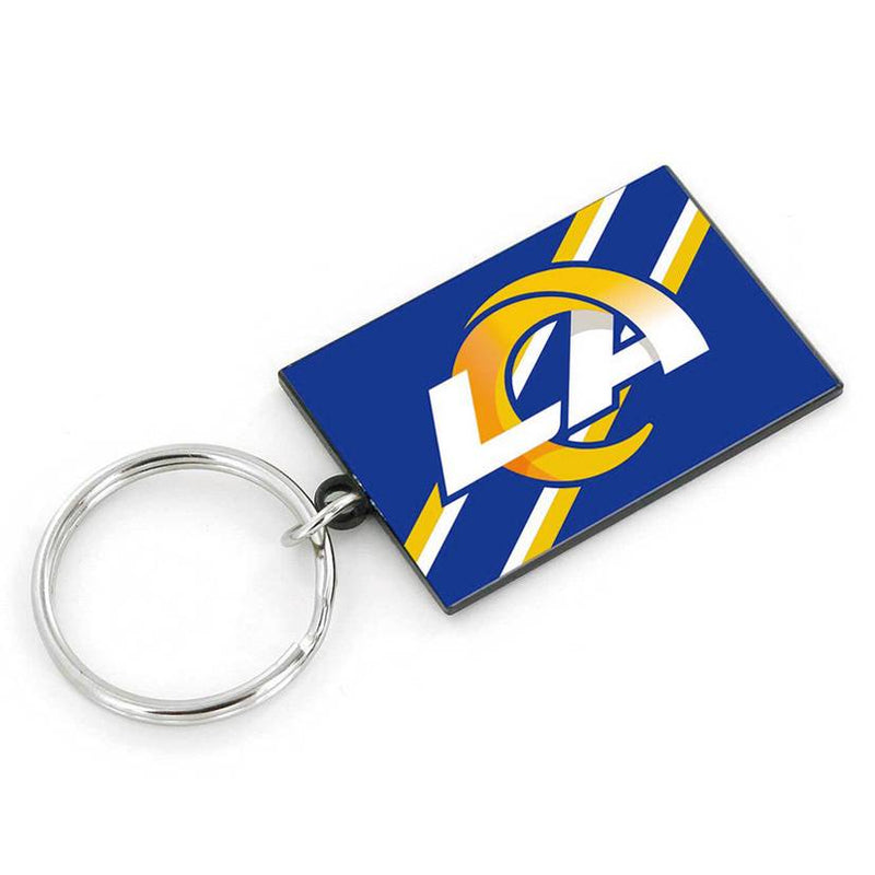 Llavero Los Angeles Rams Keyring Striped Aminco