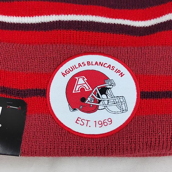 Gorro Beanie Strps Aguilas Blancas New Era