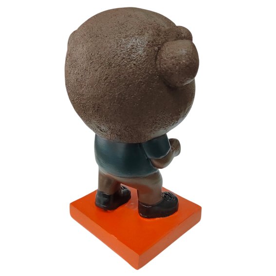 Figura Coleccionable Chicago Bears Big Head Mascot Evergreen Verde