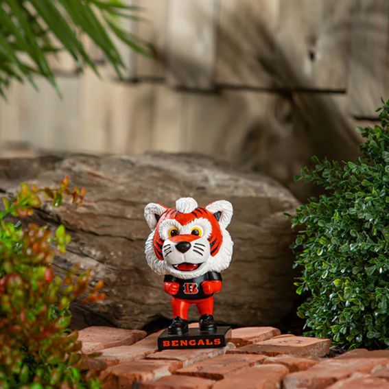 Figura Coleccionable Cincinnati Bengals Big Head Mascot Evergreen Verde
