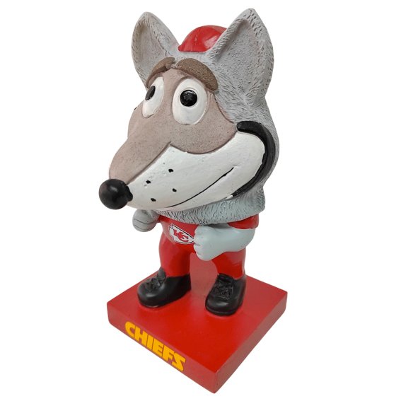 Figura Coleccionable Kansas City Chiefs Big Head Mascot Evergreen Verde