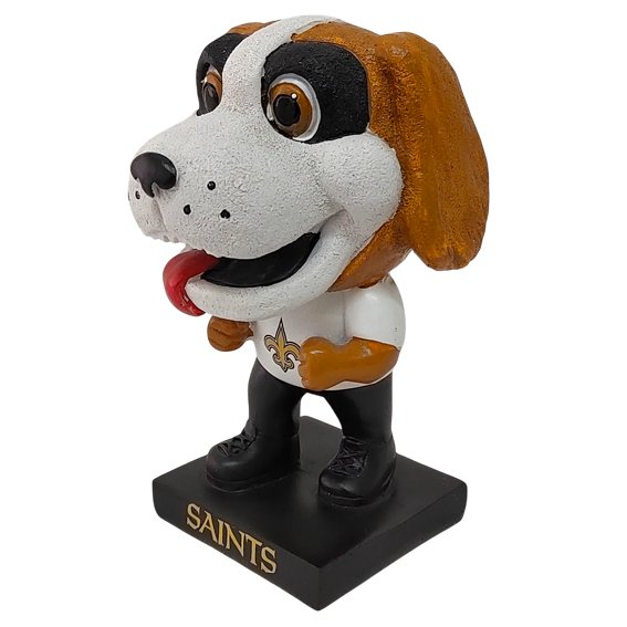 Figura Coleccionable New Orleans Saints Big Head Mascot Evergreen Verde