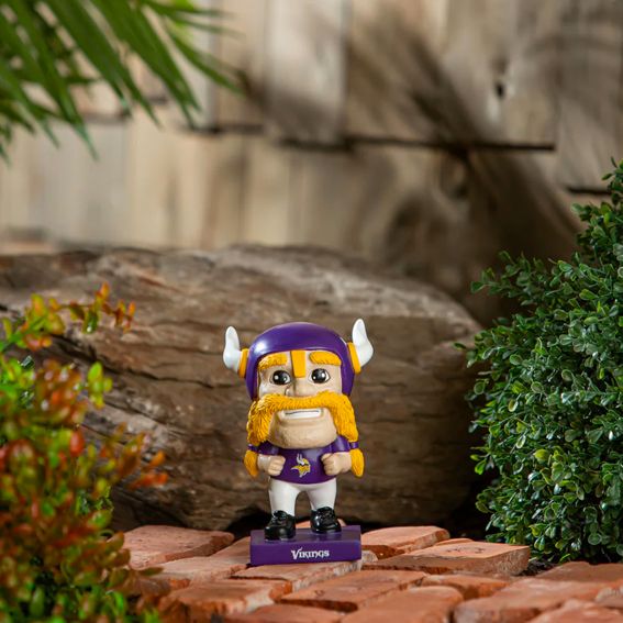 Figura Coleccionable Minnesota Vikings Big Head Mascot Evergreen Verde