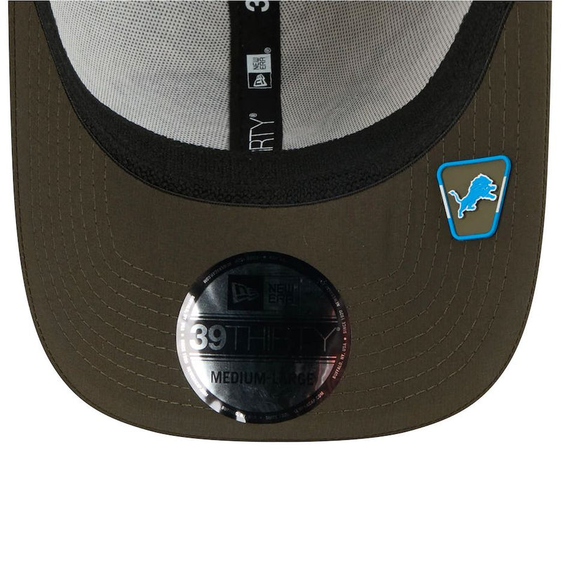 Gorra 39THIRTY Detroit Lions Salute to Service 2025 New Era Camuflaje
