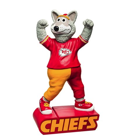 Figura Coleccionable Kansas City Chiefs Mascot Statue Evergreen Verde