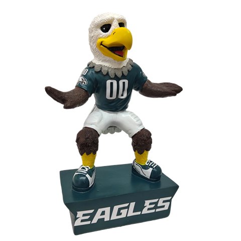 Figura Coleccionable Philadelphia Eagles Mascot Statue Evergreen Verde