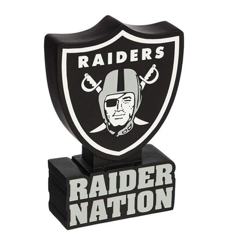 Figura Coleccionable Las Vegas Raiders Mascot Statue Evergreen Verde
