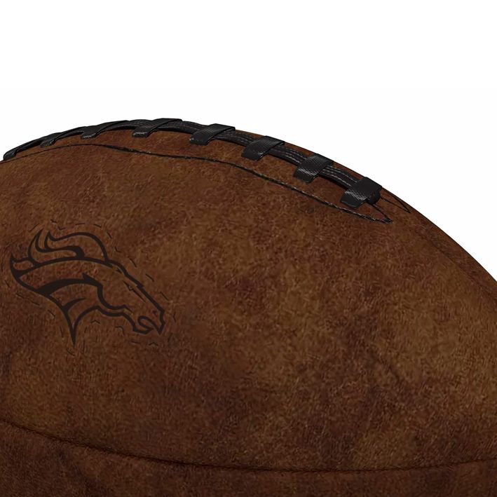 Balón Denver Broncos Mini Leather 93ML-1 Logo Brands