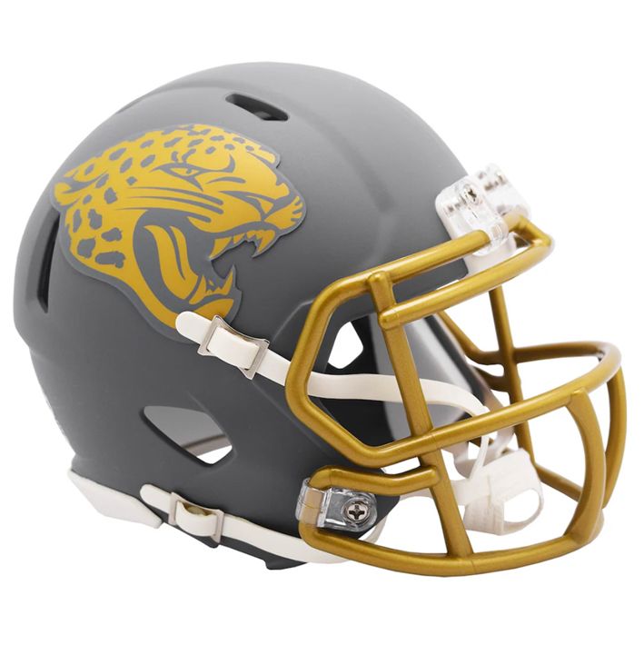 Minicasco Jacksonville Jaguars Speed Slate Riddell Gris Pizarra