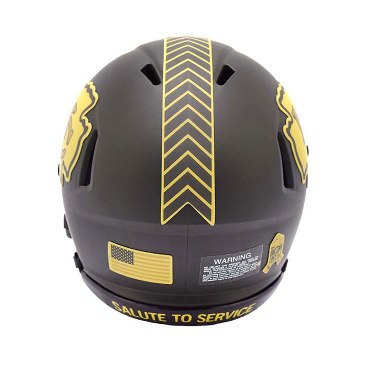 Minicasco Kansas City Chiefs Speed Salute to Service 2025 Riddell