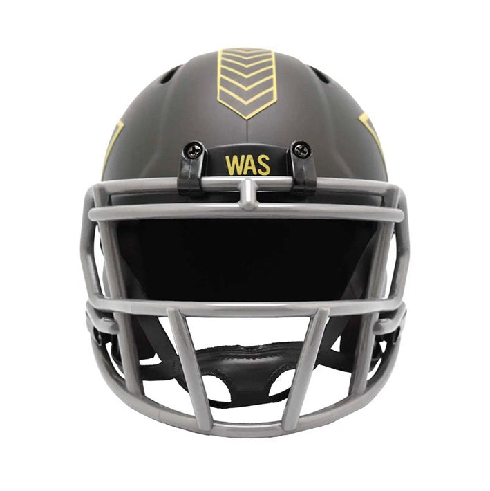 Minicasco Washington Commanders Speed Salute to Service 2025 Riddell