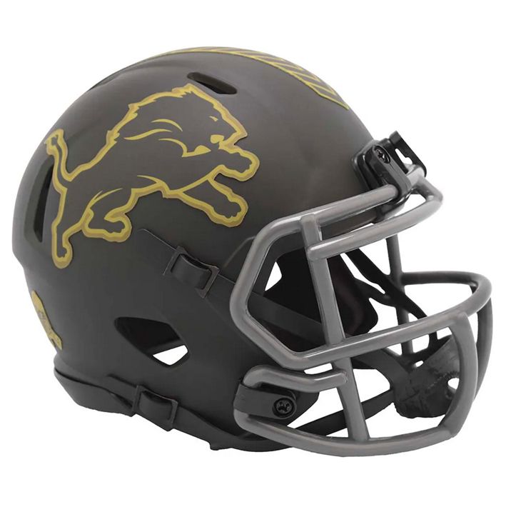 Minicasco Detroit Lions Speed Salute to Service 2025 Riddell