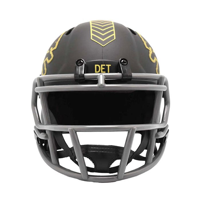 Minicasco Detroit Lions Speed Salute to Service 2025 Riddell
