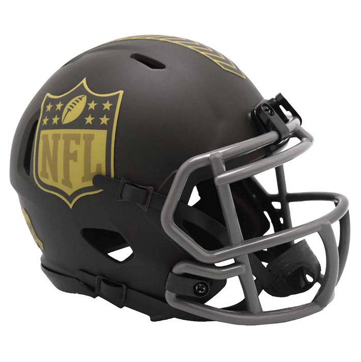 Minicasco NFL Orígenes Speed Salute to Service 2025 Riddell
