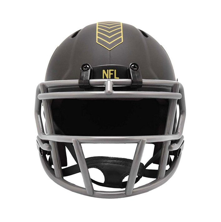 Minicasco NFL Orígenes Speed Salute to Service 2025 Riddell