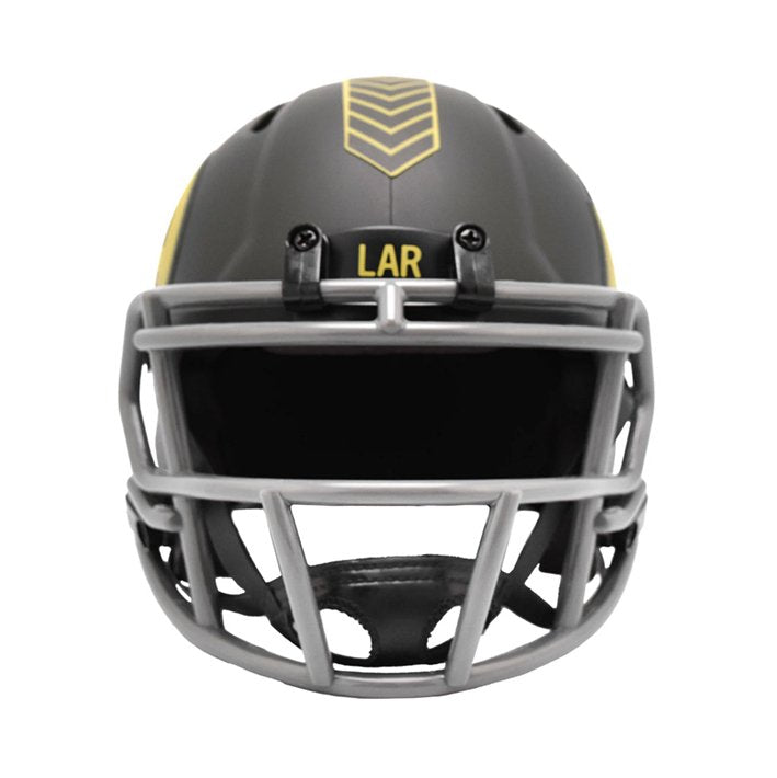 Minicasco Los Angeles Rams Speed Salute to Service 2025 Riddell