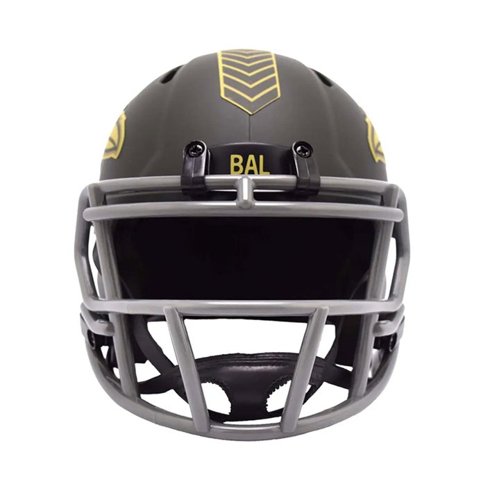 Minicasco Baltimore Ravens Speed Salute to Service 2025 Riddell