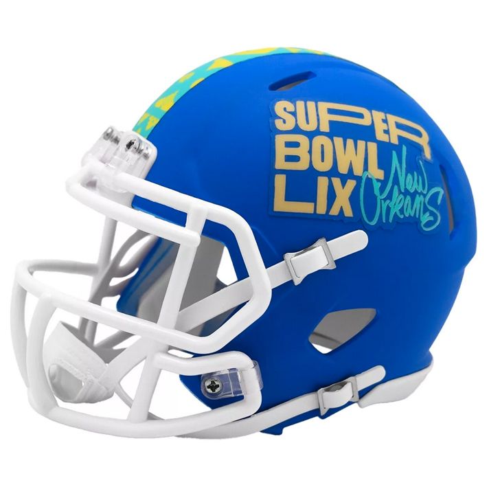 Minicasco Super Bowl LIX Speed Riddell