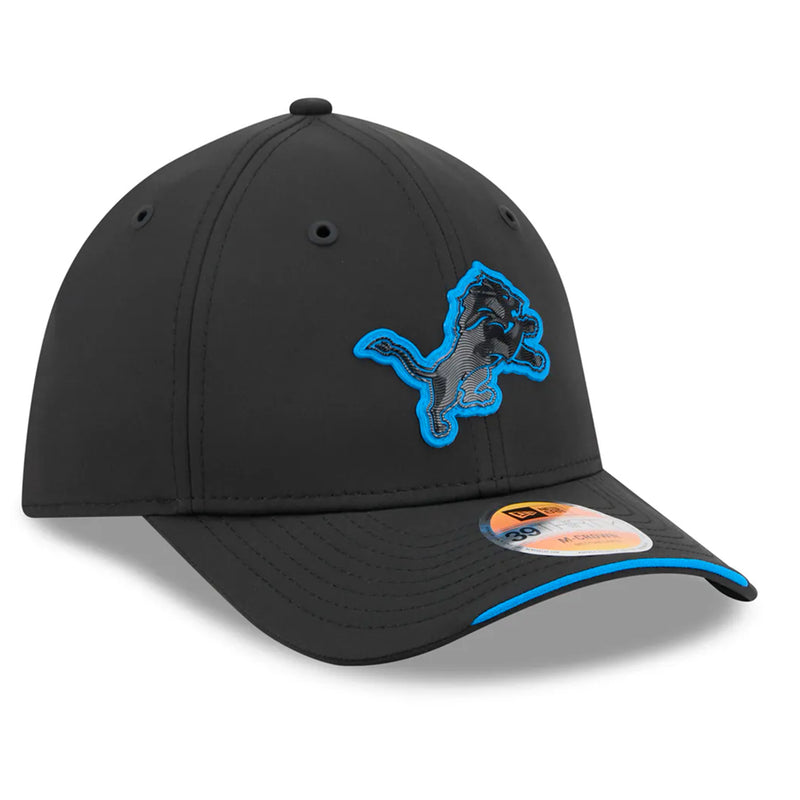 Gorra 39THIRTY Detroit Lions Sideline 2026 New Era Negro