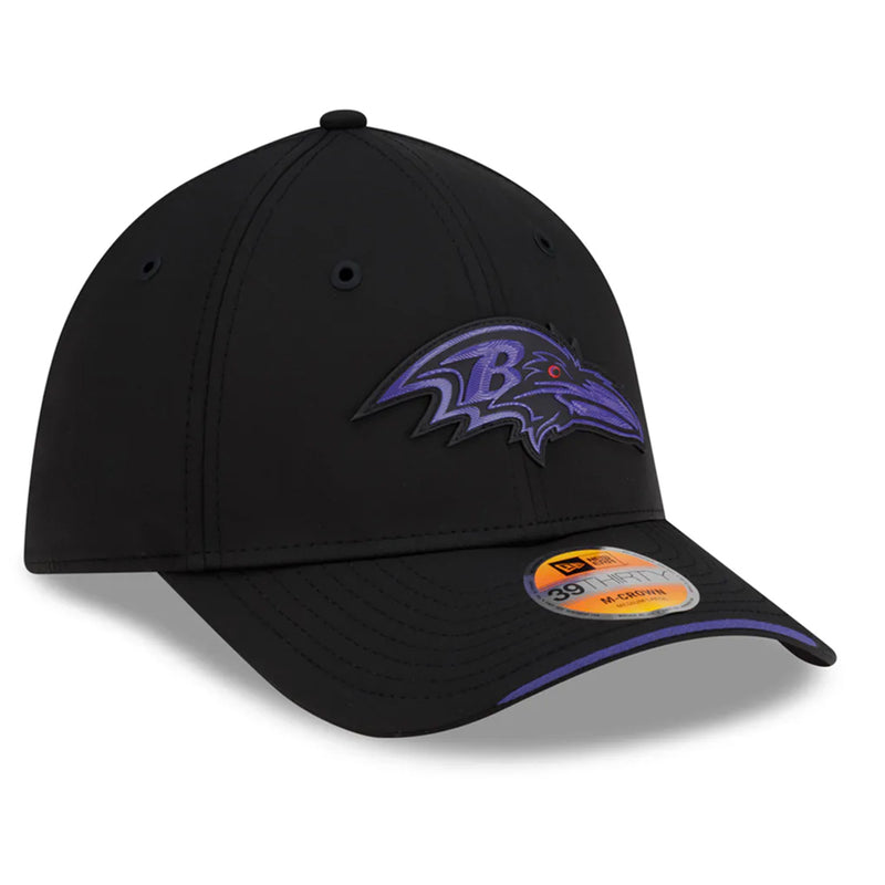 Gorra 39THIRTY Baltimore Ravens Sideline 2026 New Era Negro
