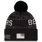 Gorro Beanie Chicago Bears Salute to Service 2026 New Era Negro