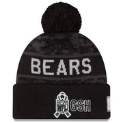 Gorro Beanie Chicago Bears Salute to Service 2026 New Era Negro
