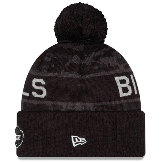 Gorro Beanie Buffalo Bills Salute to Service 2026 New Era Negro