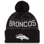 Gorro Beanie Denver Broncos Salute to Service 2026 New Era Negro