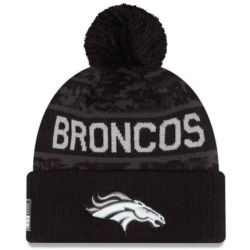 Gorro Beanie Denver Broncos Salute to Service 2026 New Era Negro
