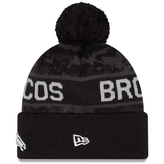 Gorro Beanie Denver Broncos Salute to Service 2026 New Era Negro