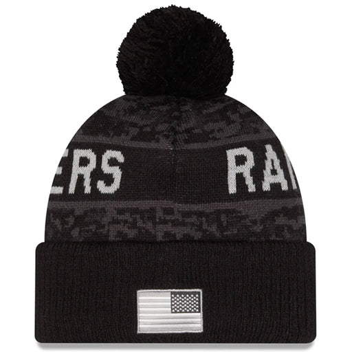 Gorro Beanie Las Vegas Raiders Salute to Service 2026 New Era Negro