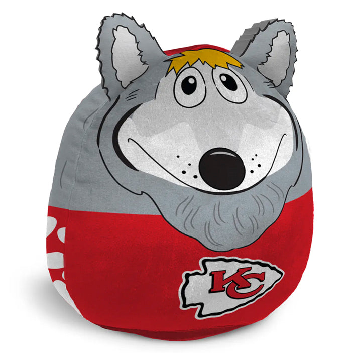 Cojín Kansas City Chiefs Mascot Pillow 14x12.5 Pegasus Sports