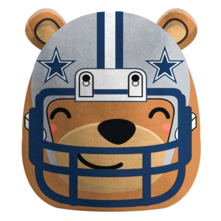 Cojín Dallas Cowboys Mascot Pillow 14x12.5 Pegasus Sports