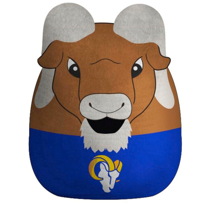 Cojín Los Angeles Rams Mascot Pillow 14x12.5 Pegasus Sports