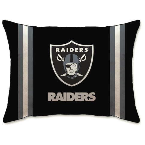 Almohada Las Vegas Raiders Microplush 20X26 Pegasus Sports