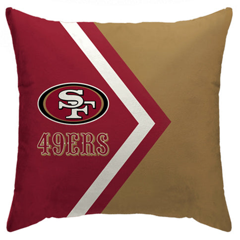 Cojín San Francisco 49ers Pillow Stripes 16x16 Pegasus Sports