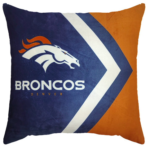 Cojín Denver Broncos Pillow Stripes 18x18 Pegasus Sports